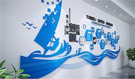 黎平海浪主题文化墙如何设计?