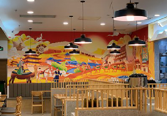  黎平商业空间彩绘介绍。