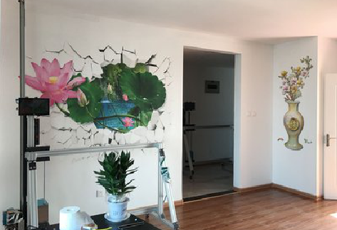  黎平墙体彩绘相比墙纸的优势。